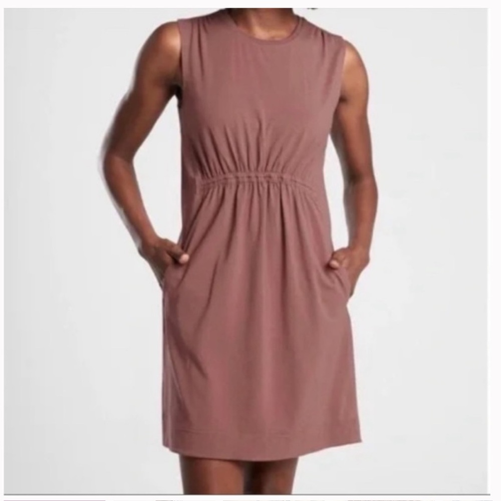 ATHLETA Del Rey Dress Hearth Rose size XL